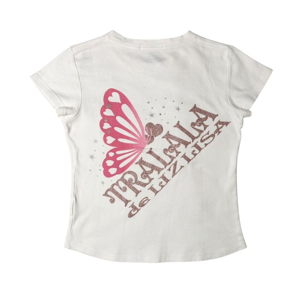 Liz Lisa Tralala butterfly graphic baby tee